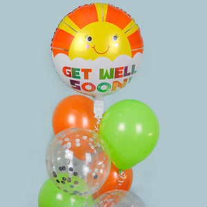 Deflated Balloons - Get Well Soon